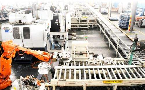 自动化加工生产线