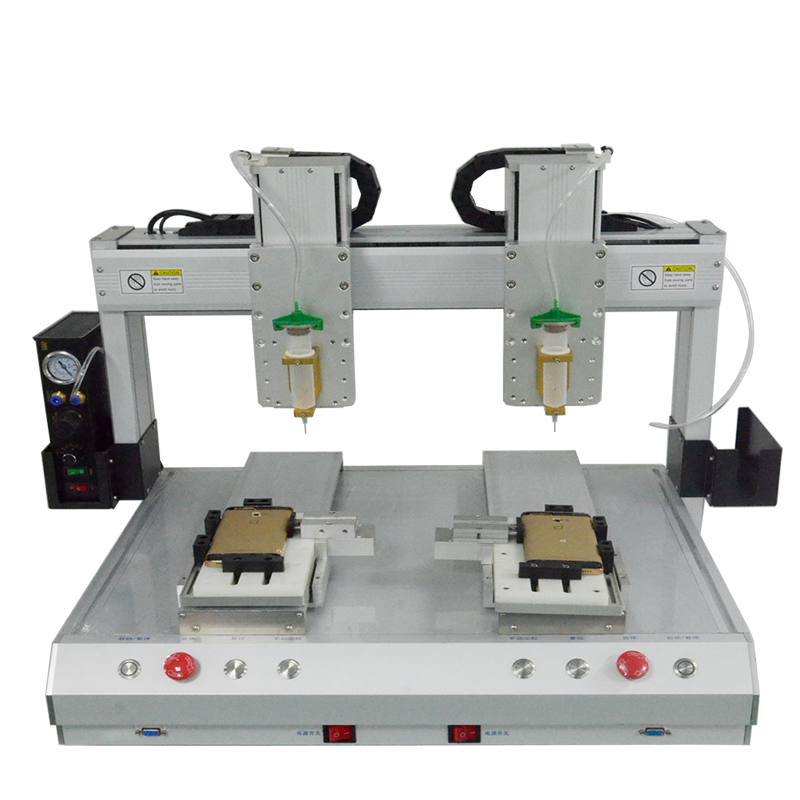 高清HDMI线点锡膏自动点胶机